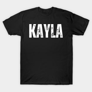 Kayla Name Gift Birthday Holiday Anniversary T-Shirt